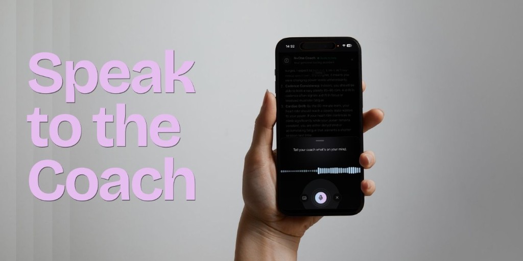 Speak to the Coach — voice debrief interface